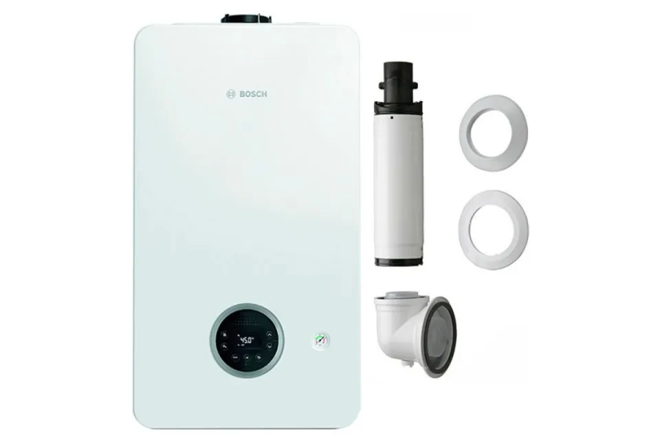 Газов котел Bosch Condens GC2300i W 24/30 C 23 + димоотвод, 24/29 kW, двуконтурен