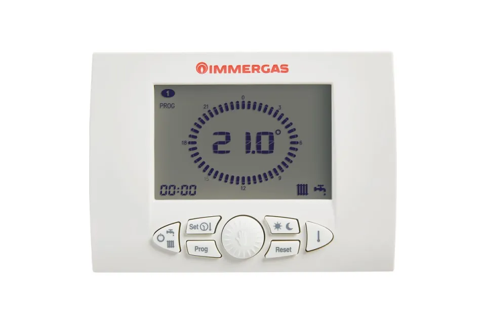 Програмируем термостат Immergas CRD PLUS