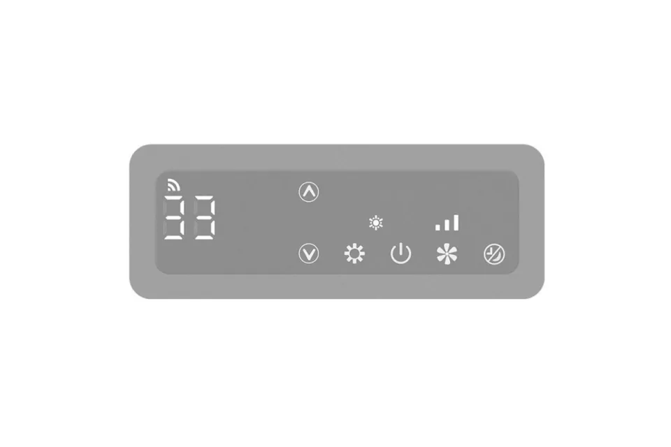 Вентилаторен конвектор Crystal SMART 200L Wi-Fi - ляв