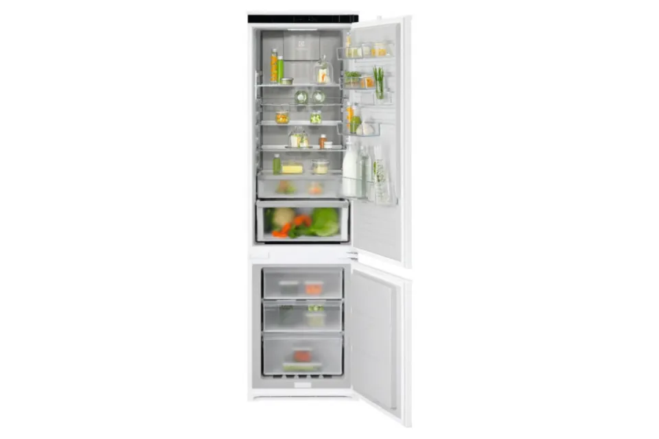 Комбиниран хладилник с фризер за вграждане Electrolux ENG8MD19S Серия 800 NoFrost, 188 см