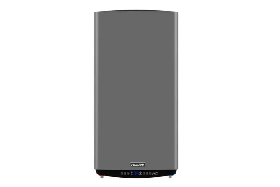 Мултипозиционен бойлер Tedan Flat Primus INOX WiFi 80 gray - неръждаем