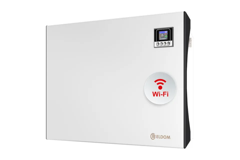 Конвектор Eldom Galant RH01W15W-W WiFi, 1500W, Електронен програмируем термостат