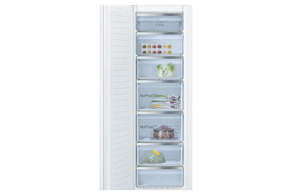 Фризер за вграждане Bosch GIN81VEE0 NoFrost Серия 4, 177.2 см