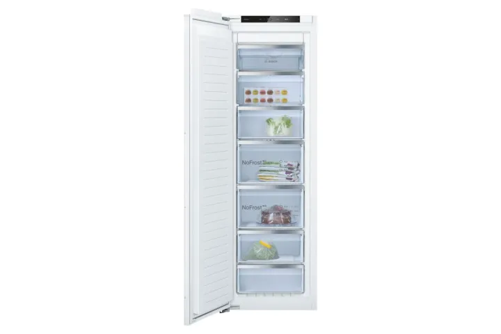 Фризер за вграждане Bosch GIN81VEE0 NoFrost Серия 4, 177.2 см