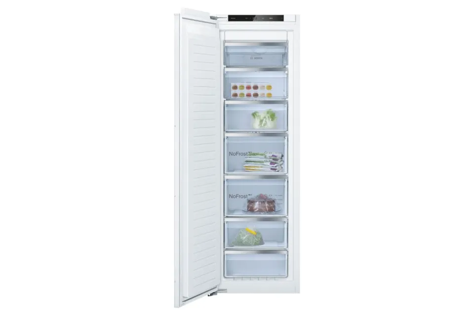 Фризер за вграждане Bosch GIN81VEE0 NoFrost Серия 4, 177.2 см