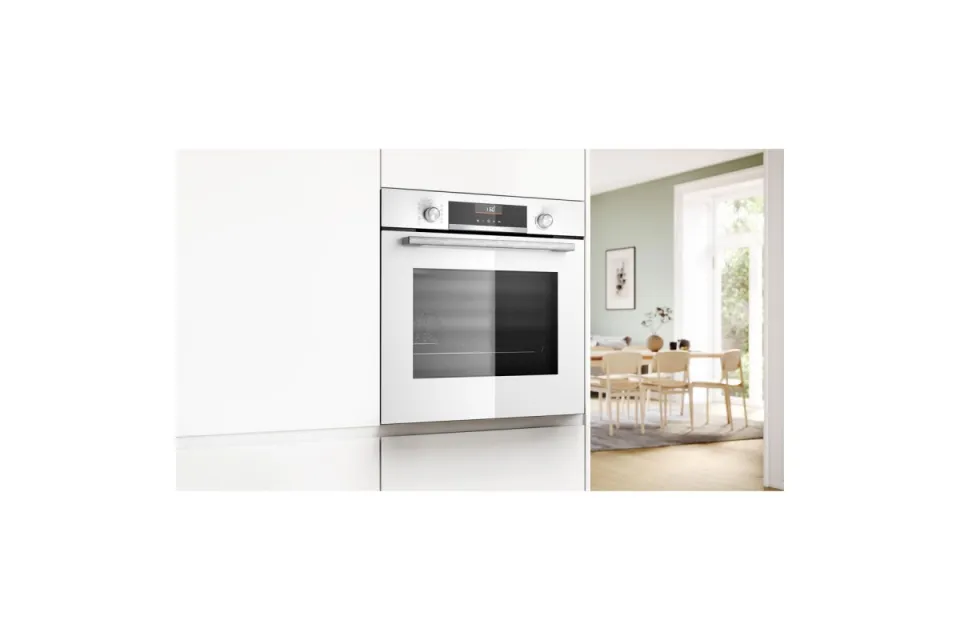 Фурна за вграждане Bosch HBG536EW4 Серия 6, 71 л, Клас А+