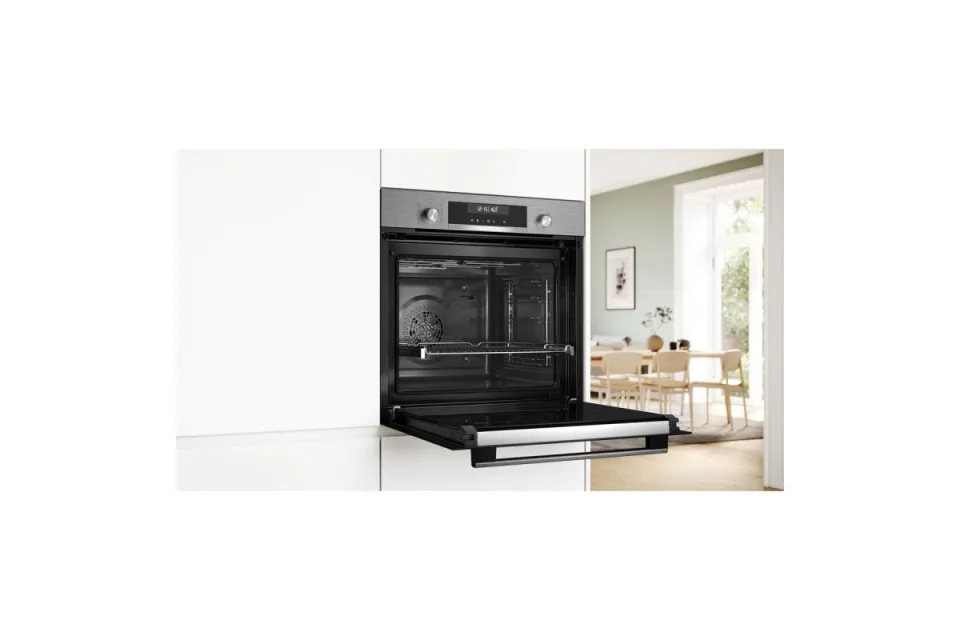 Фурна за вграждане Bosch HBG578ES3 Серия 6, 71 л, Клас А+, Пиролиза