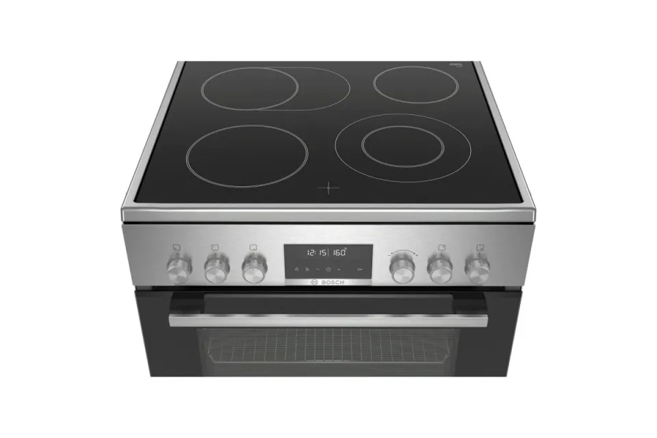 Електрическа готварска печка Bosch HKS79U250 Серия 4, 60 см, Пиролиза