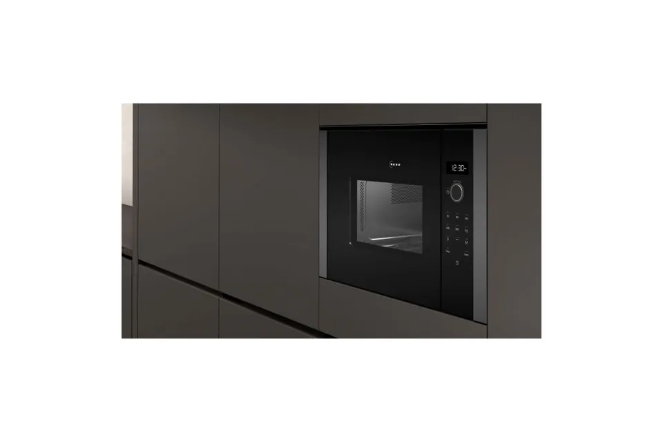 Микровълнова фурна за вграждане Neff HLAGD53G0 Серия N50 Graphite Grey, 25 л, 900 W
