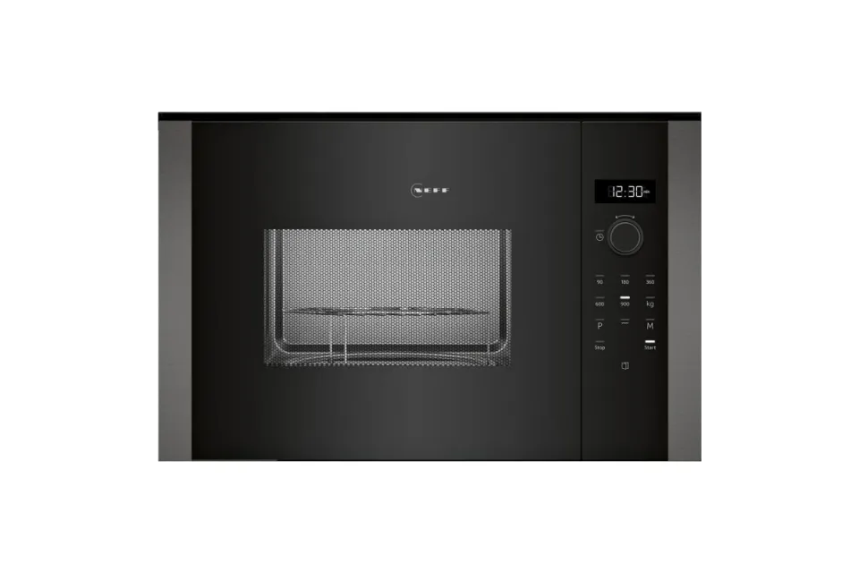 Микровълнова фурна за вграждане Neff HLAGD53G0 Серия N50 Graphite Grey, 25 л, 900 W