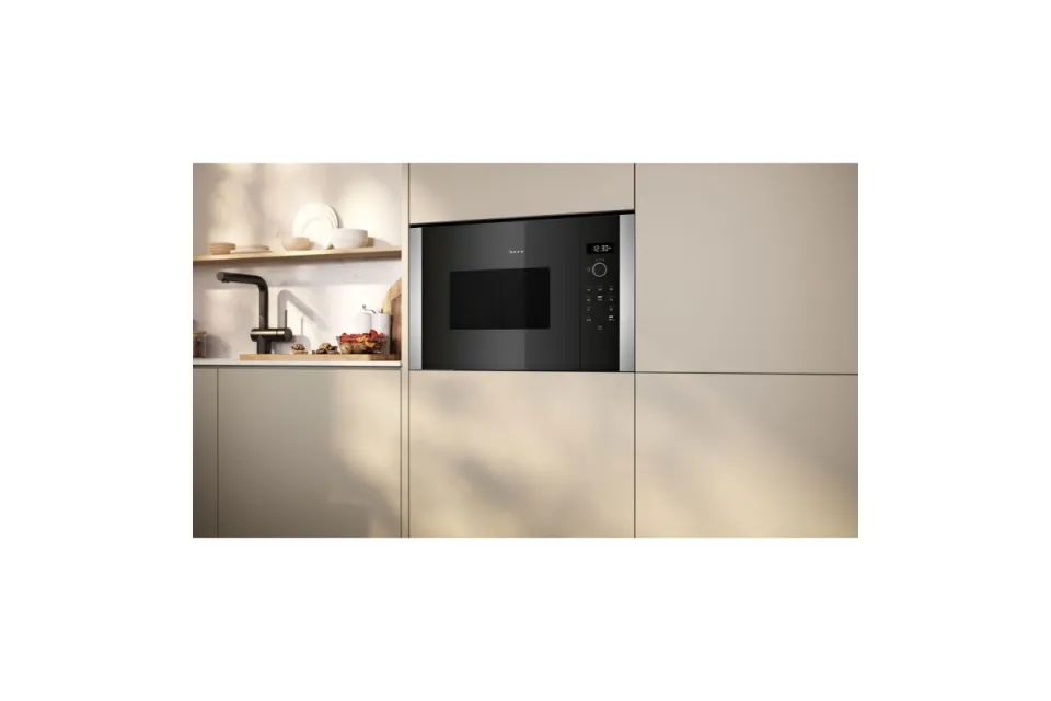 Микровълнова фурна за вграждане Neff HLAWD53N1F Серия N50, 25 л, 900 W