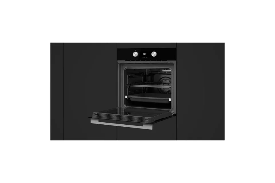 Фурна за вграждане Teka HLB 8400 черна, 70 л, Клас A+