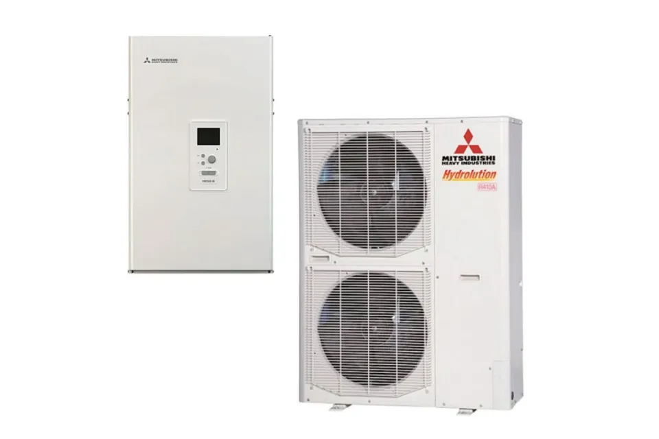 Термопомпа Mitsubishi Heavy Hydrolution HMS140-S/FDCW140VNX-А, 16 kW, отопление, охлаждане и БГВ
