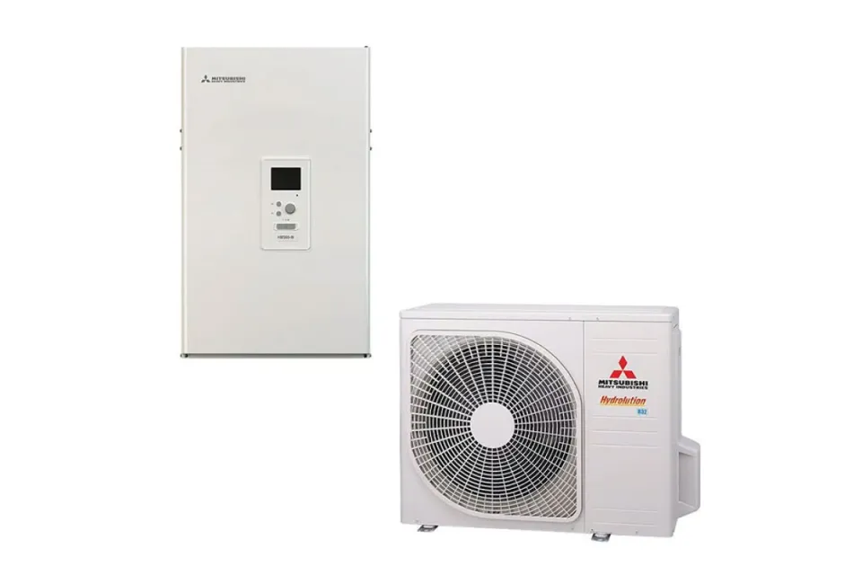 Термопомпа Mitsubishi Heavy Hydrolution HMS60-W/FDCW60VNX-W, 6 kW, отопление, охлаждане и БГВ