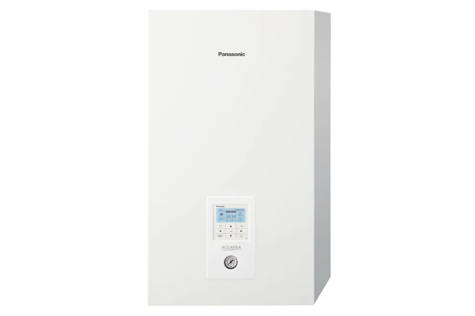 Термопомпа Panasonic Aquarea WH-SDC12H6E5/WH-UD12HE5, 12 kW, отопление, охлаждане и БГВ