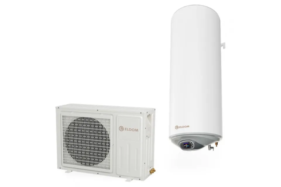 Термопомпен бойлер Eldom HPWH120I 120л - неръждаем