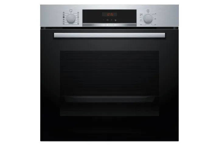 Фурна за вграждане Bosch HQA574ES3 Серия 4, 71 л, Клас А+, Пиролиза, Пара
