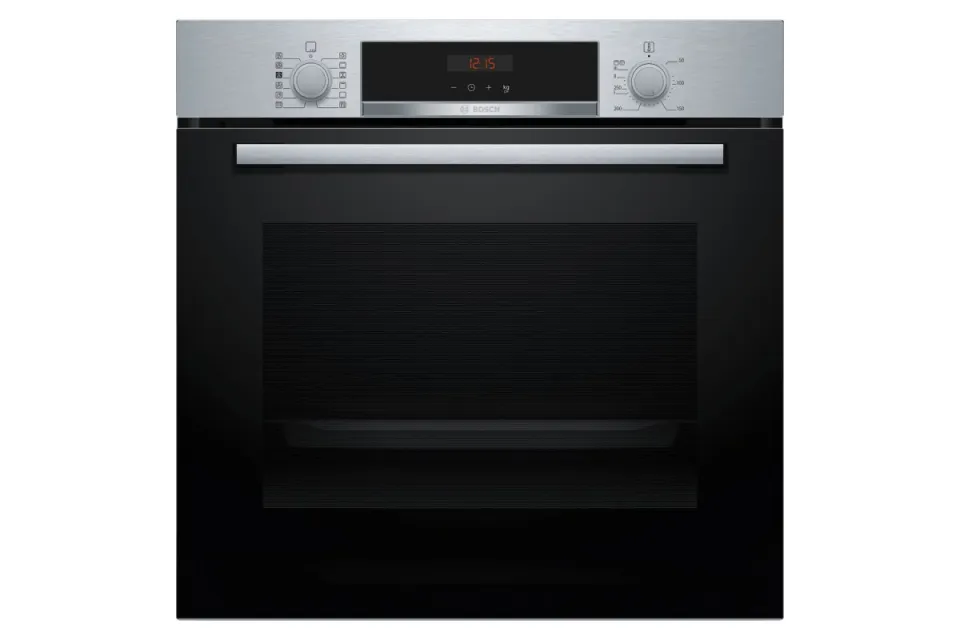 Фурна за вграждане Bosch HQA574ES3 Серия 4, 71 л, Клас А+, Пиролиза, Пара