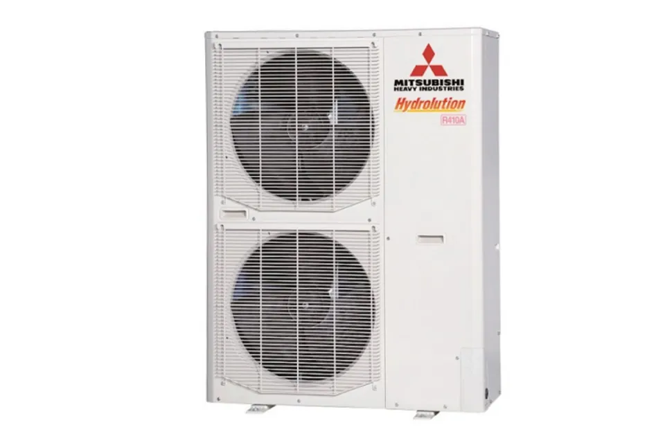 Термопомпа Mitsubishi Heavy Hydrolution HSB140/FDCW140VNX-A, 16 kW, отопление, охлаждане и БГВ