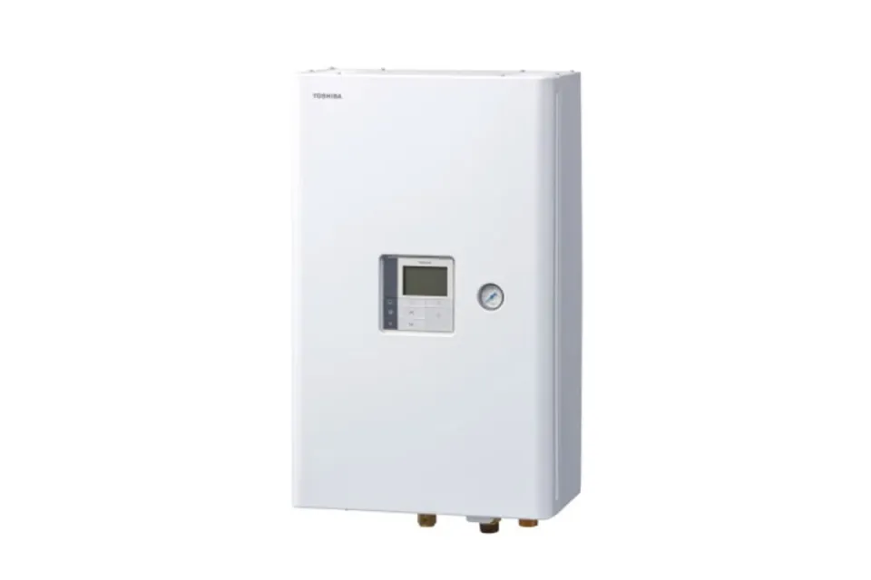 Термопомпа Toshiba Estia Compact HWT-1401XWHT9W-E/HWT-1401H8W-E, 14 kW, отопление, охлаждане и БГВ