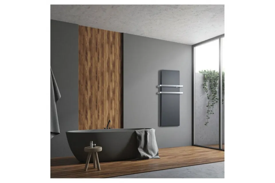 Електрически отоплител за баня Tedan Icon Gray Wi Fi 750W 