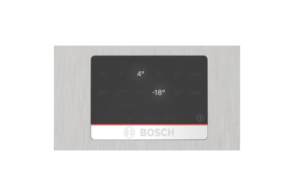 Комбиниран хладилник с фризер Bosch KGN397LDF No Frost Серия 4, 203 см