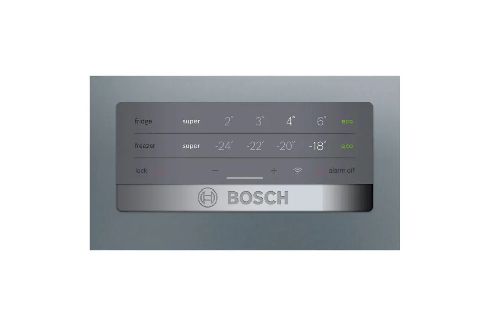 Комбиниран хладилник с фризер Bosch KGN397LEQ NoFrost Серия 4, 203 см