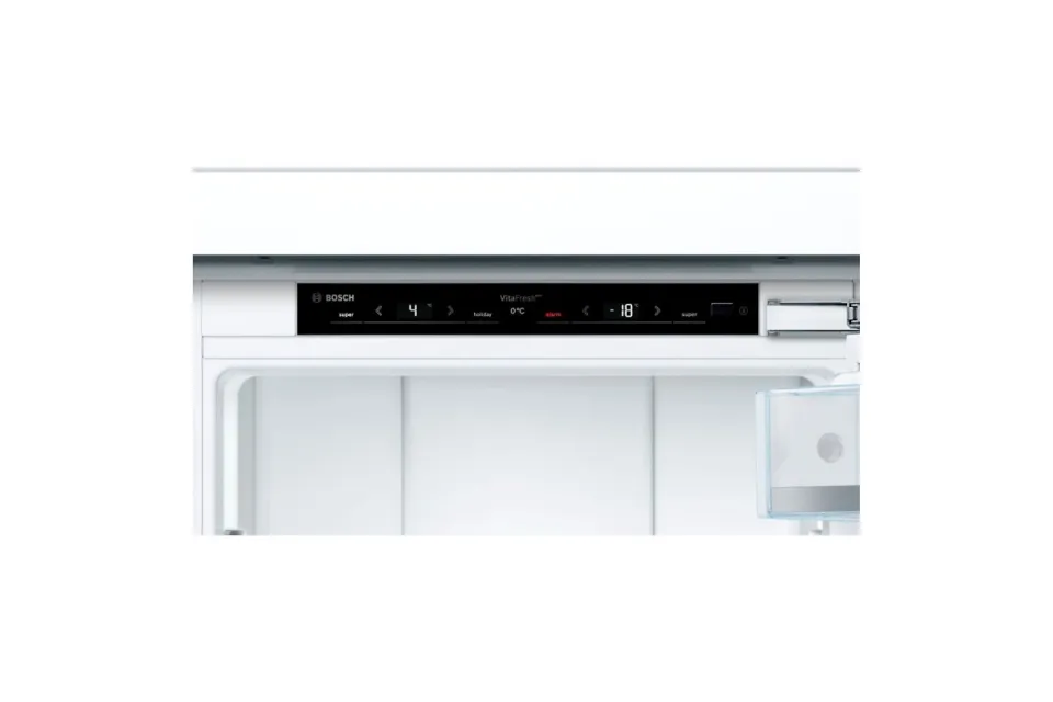 Комбиниран хладилник с фризер за вграждане Bosch KIF86PFE0 NoFrost Серия 8, 177 см