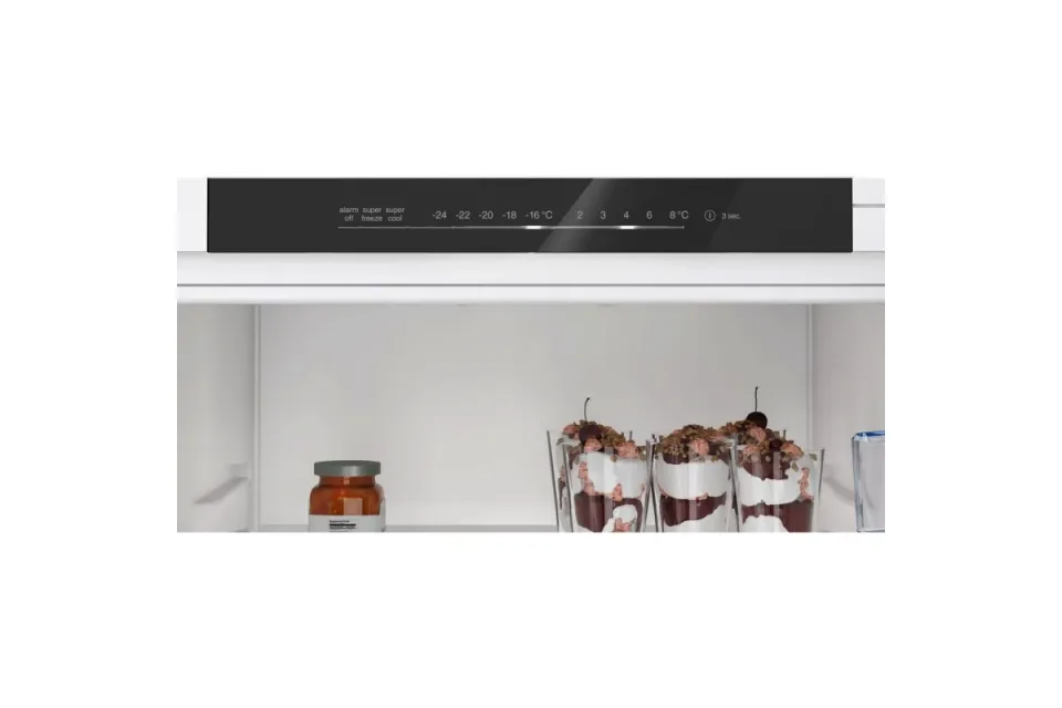 Комбиниран хладилник с фризер за вграждане Bosch KIN96NSE0 Sliding hinge, NoFrost, Серия 2, 193 см