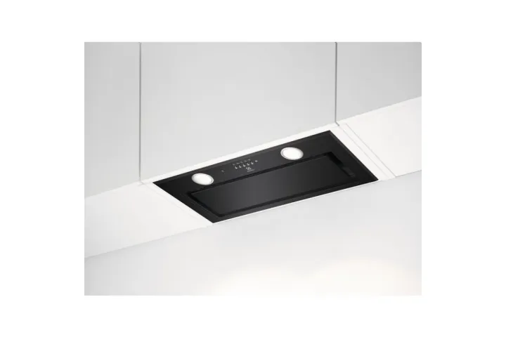 Абсорбатор за пълно вграждане Electrolux LFG716R, 700 m³/h, Hob2Hood, черен