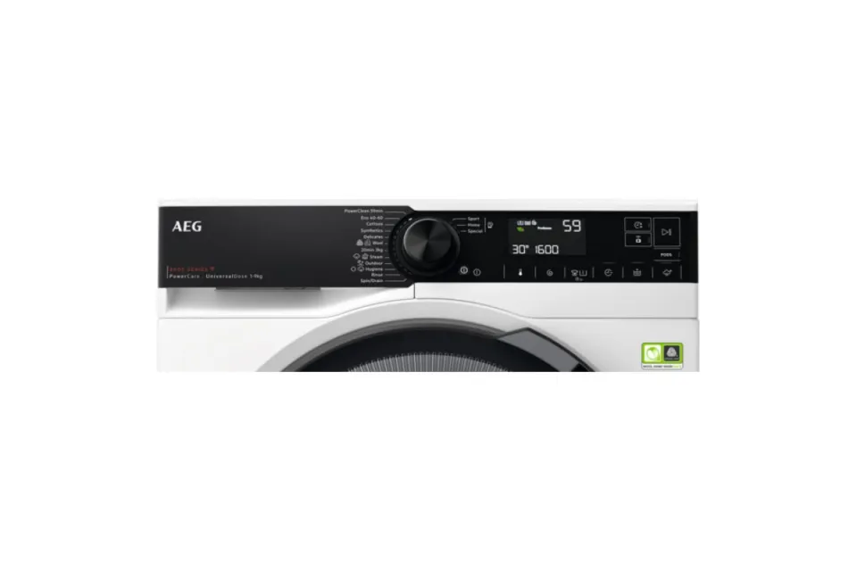 Пералня AEG LFR83966OE Серия 8000 PowerCare, UniversalDose WiFi, 1600 обр/мин, 9 кг