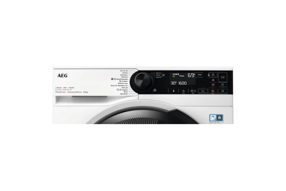 Пералня със сушилня AEG LWR73864O Серия 7000 ProSteam®, UniversalDose WiFi, 1600 обр/мин, 8/5 кг
