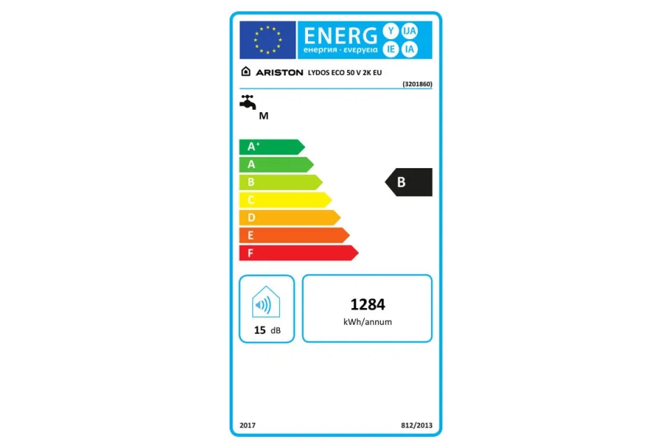 Вертикален бойлер Ariston LYDOS Eco 50 V 2K EU