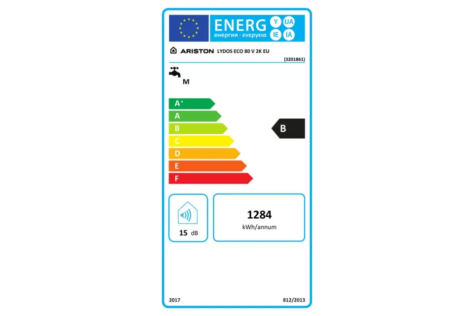 Вертикален бойлер Ariston LYDOS Eco 80 V 2K EU