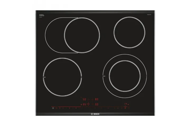 Стъклокерамичен плот за вграждане Bosch PKN675DP1D Серия 8, 60 см