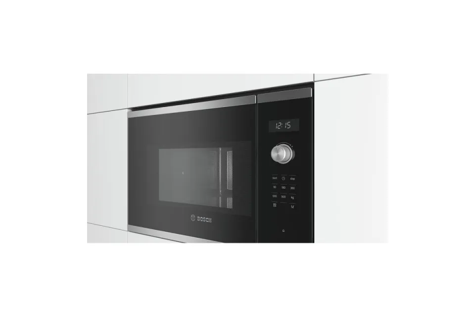 Микровълнова фурна за вграждане Bosch BFL554MS0 Серия 6, 25 л, 900 W