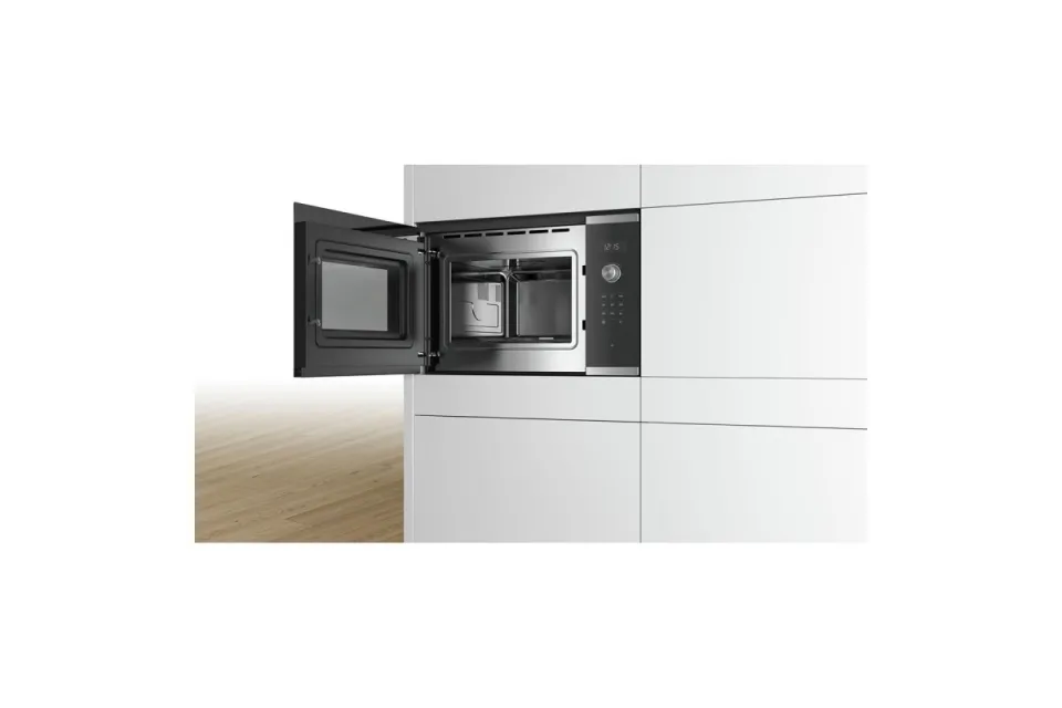 Микровълнова фурна за вграждане Bosch BFL554MS0 Серия 6, 25 л, 900 W