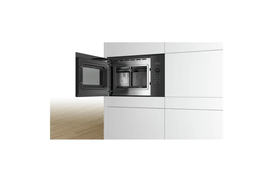 Микровълнова фурна за вграждане Bosch BFL554MB0 Серия 6, 25 л, 900 W