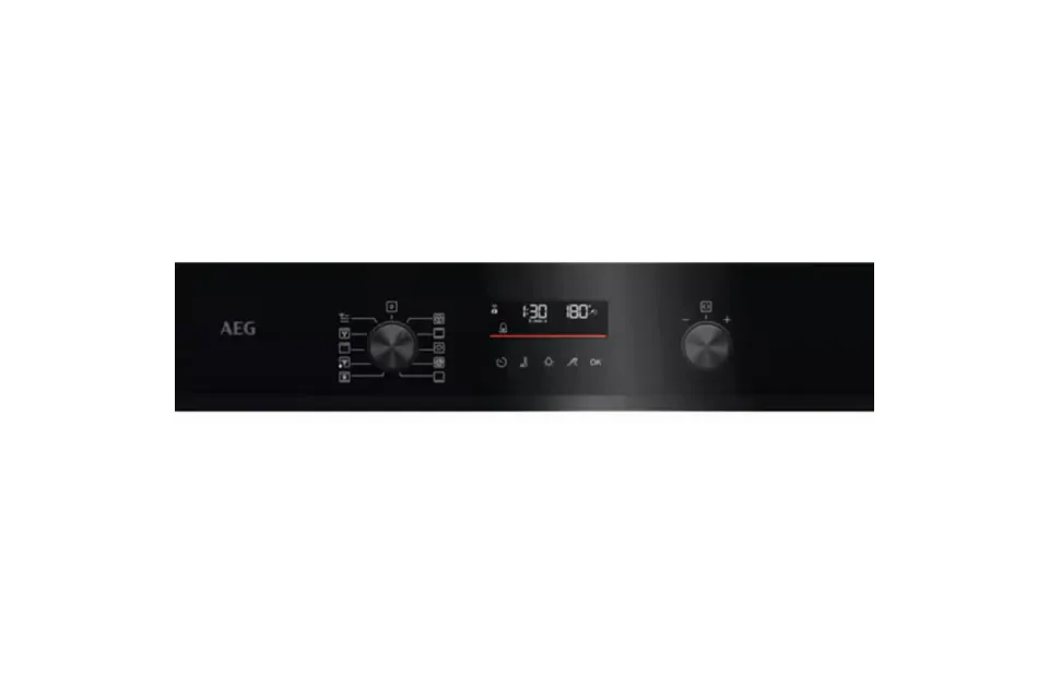 Фурна за вграждане AEG NBA5P531AB Серия 5000 SteamBake, Пиролиза WiFi, 71 л, Клас А+