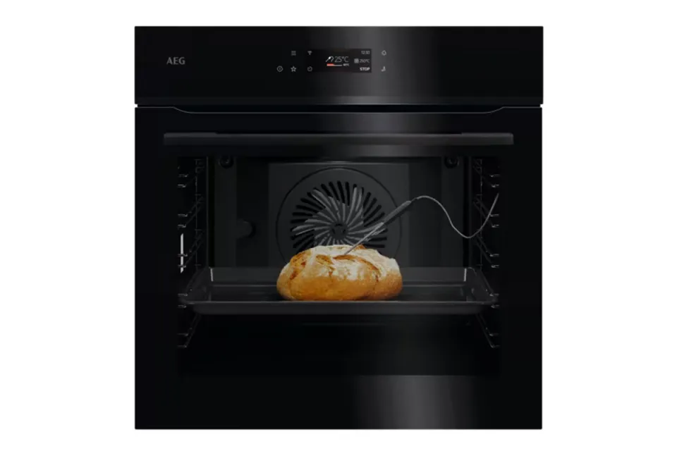 Фурна за вграждане AEG NBE7P631AB Серия 7000 MealAssist, Пиролиза, 71 л, Клас А++