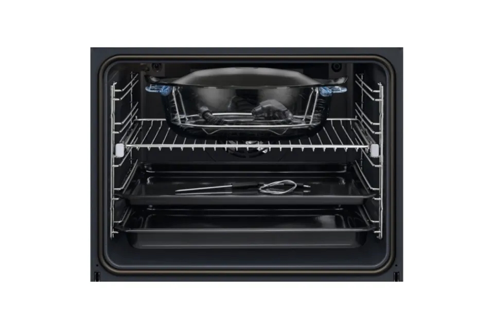 Фурна за вграждане AEG NBR7P731ST Серия 7000 SteamCrisp, Пиролиза, Пара, 72 л, Клас А++