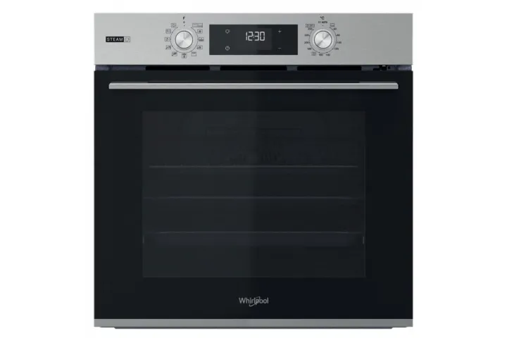 Фурна за вграждане Whirlpool OMSK58RU1SX, Пиролиза, 71 л, Клас А+