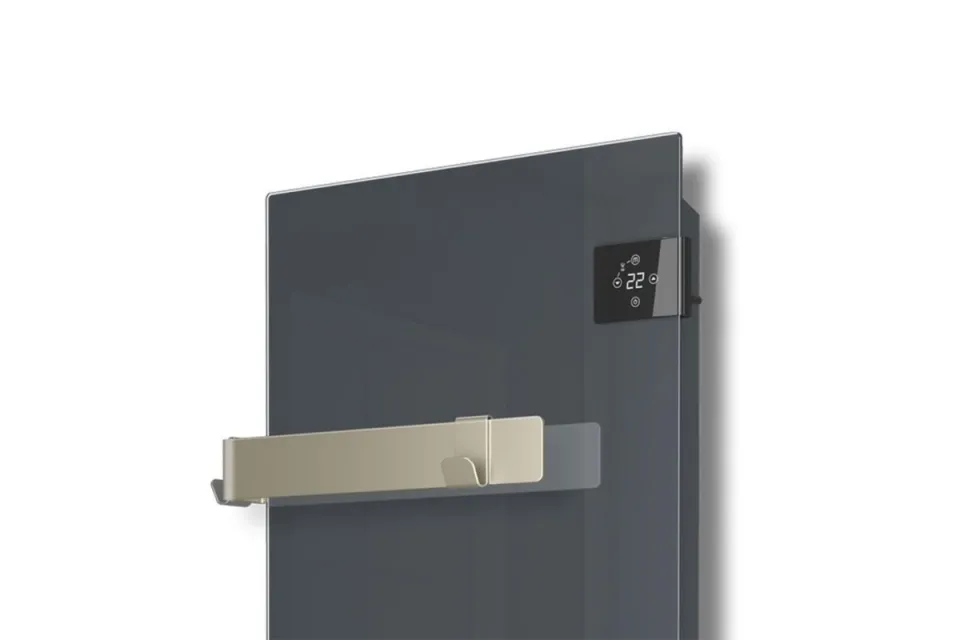 Електрически отоплител за баня Tedan Onsen Silk Anthracite 750W