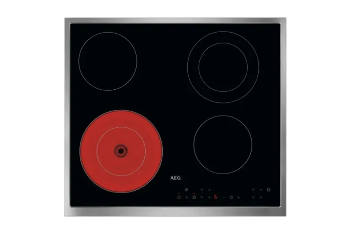 Стъклокерамичен плот за вграждане AEG ORN64A02XB Серия 3000, 60 см