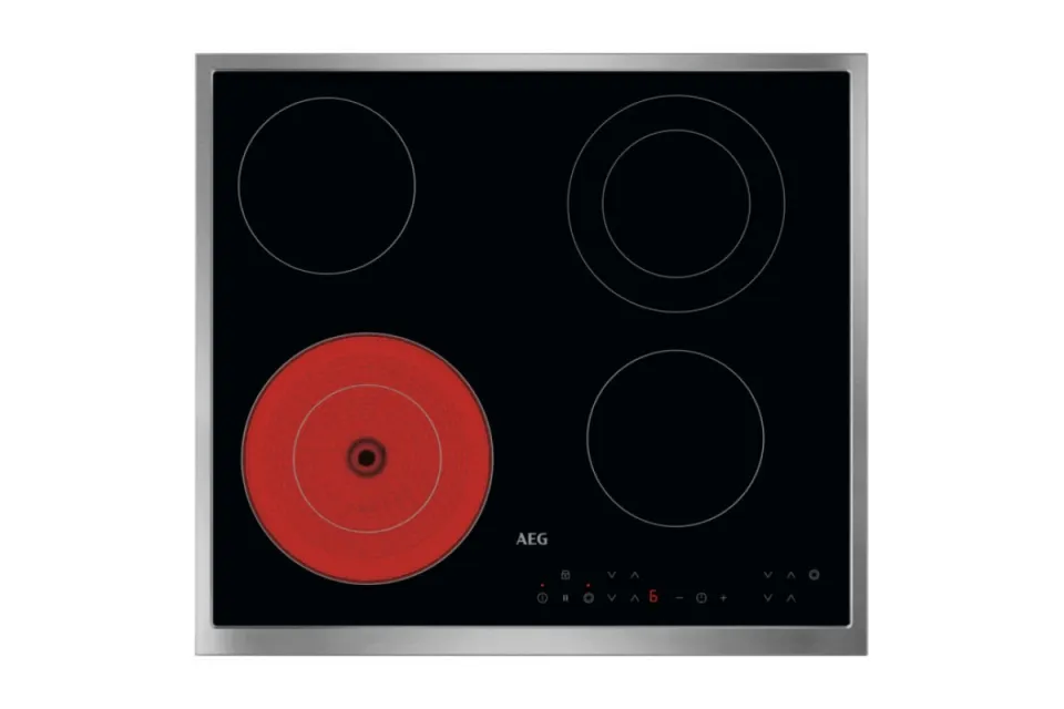 Стъклокерамичен плот за вграждане AEG ORN64A02XB Серия 3000, 60 см