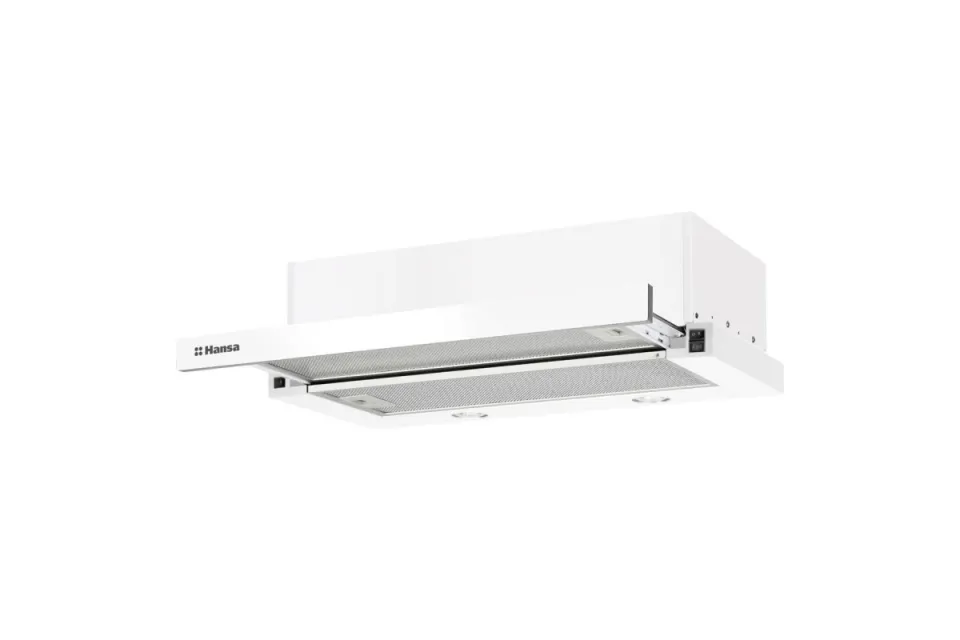 Телескопичен абсорбатор за вграждане Hansa OTP 6243 WGH бял, 350 m³/h