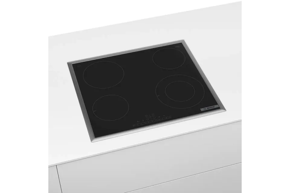 Стъклокерамичен плот за вграждане Bosch PKF645FP3E Серия 6, 60 см