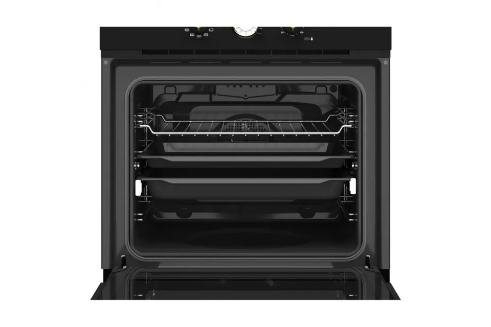 Фурна за вграждане Teka HRB 6300 антрацит / месинг, 70 л, Клас A