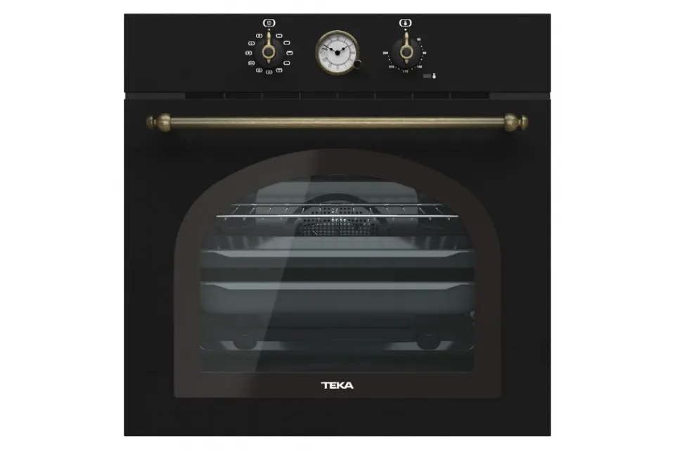 Фурна за вграждане Teka HRB 6300 антрацит / месинг, 70 л, Клас A