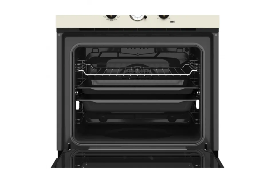 Фурна за вграждане Teka HRB 6300 ванилия / месинг, 70 л, Клас A